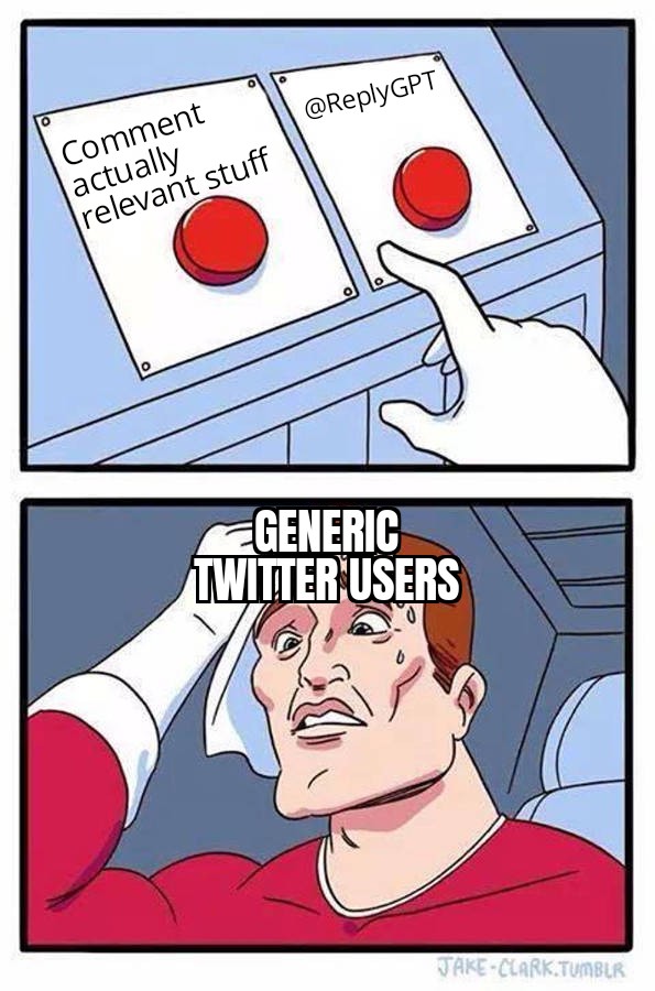 alpyalay's tweet photo. Twitter Users In A Nutshell #ReplyGPT https://t.co/2mzTWDjNXR