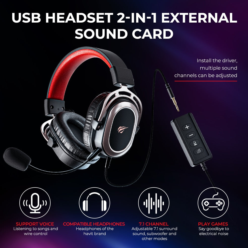 HAVIT H2008d Wired Gaming Headset with 3.5mm Plug 50mm Drivers Surround Sound HD Mic for PS4 PS5 XBox PC Laptop Gamer Headphone 
Josieboutiquecare.com 
#plannergoodies #fashion #style #fashionblogger #fashionista #beautiful #shopping #likeforfollow #likeforlikeback #twitt