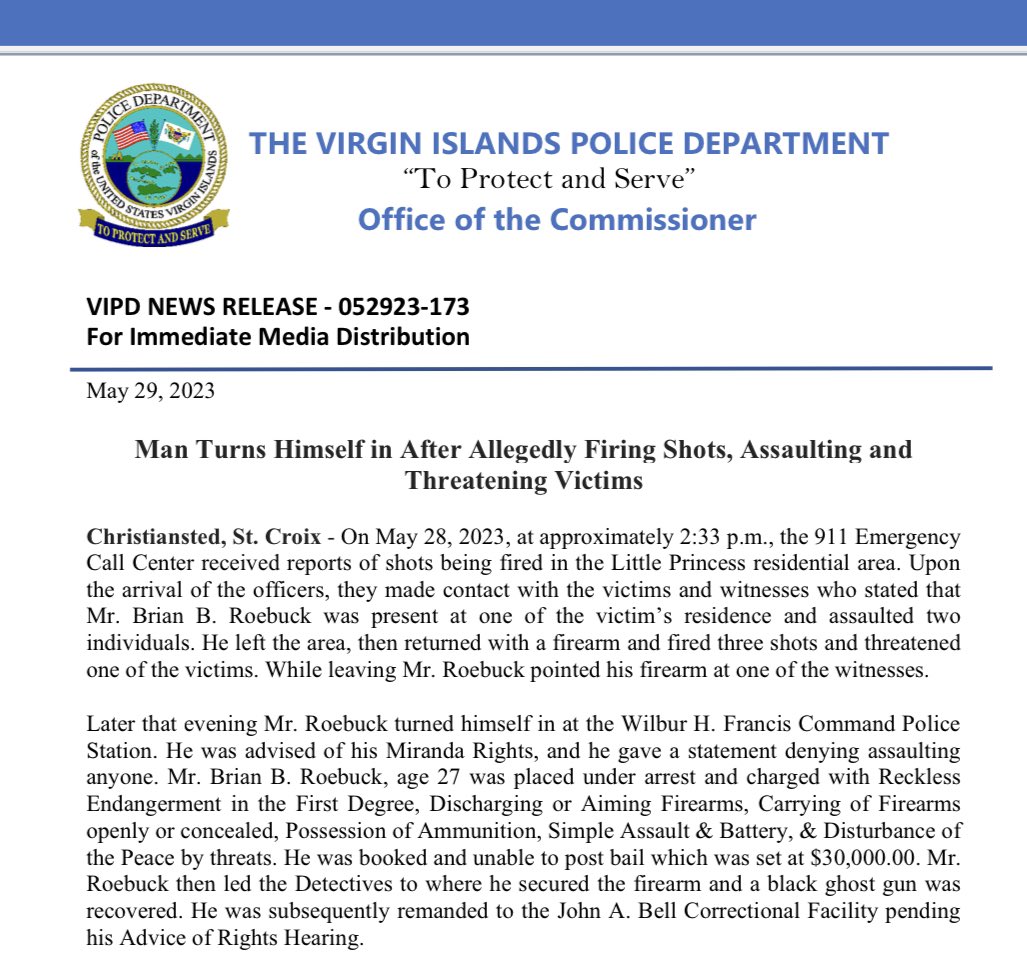 Man Turns Himself in After Allegedly Firing Shots, Assaulting and Threatening Victims