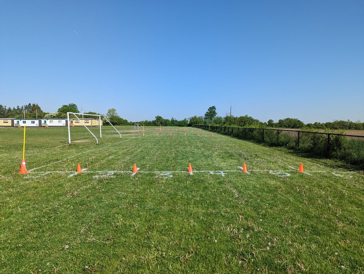 50m races today in PE! Weather is beautiful, lanes are marked, now it's the Ss time to shine! 
<a href="/JamesGrievePS/">James Grieve PS</a> #PE #physed