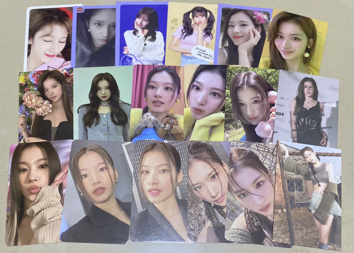 alcabrox's tweet photo. wtt lft twice ph onhand

have: pics below
want: drop any nayeon or sana pcs

[for exposure] wts lfb wtb lfs https://t.co/CqFUOxU38l
