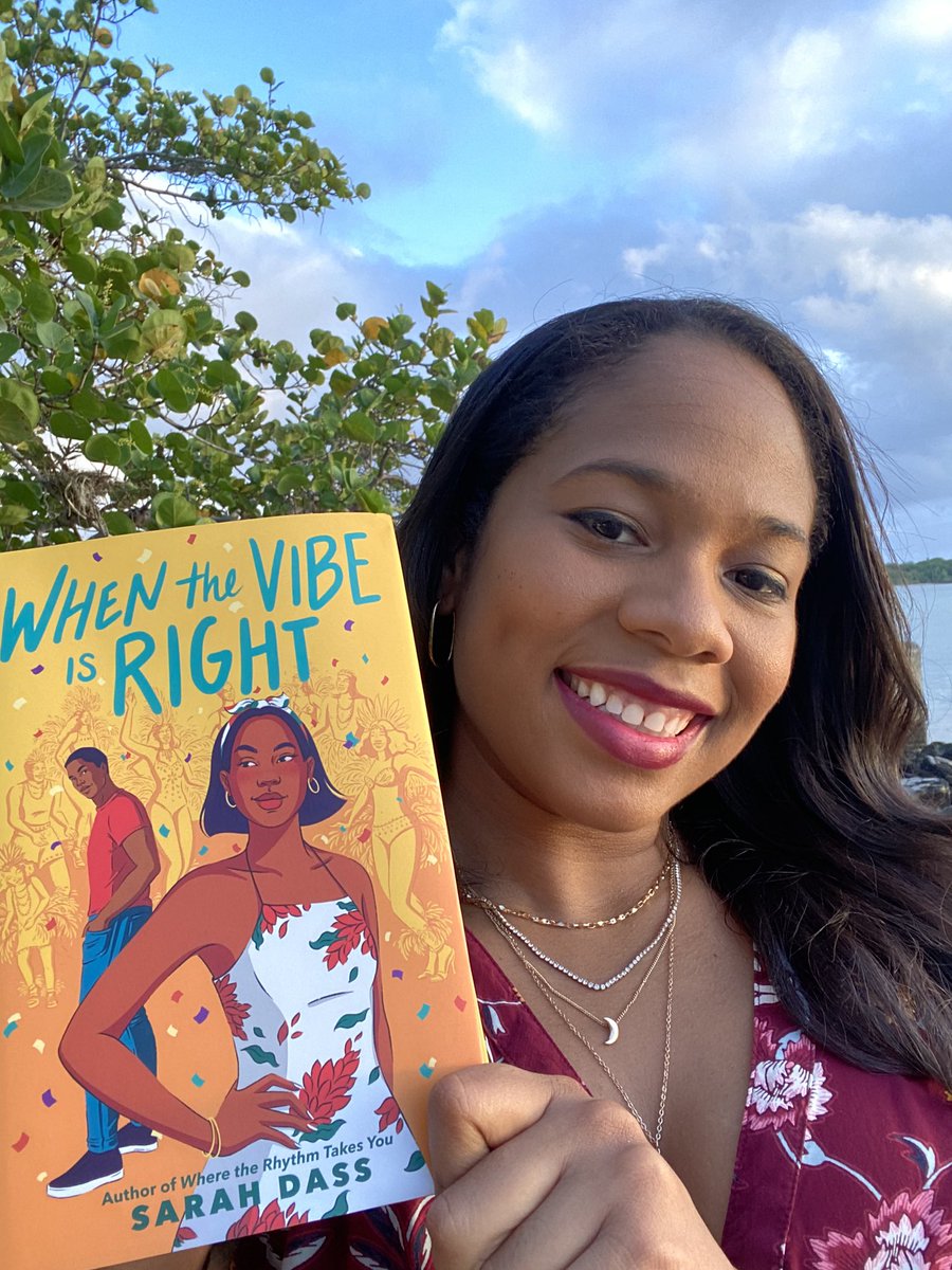 ✨WHEN THE VIBE IS RIGHT is out today!!!✨

An enemies to lovers, Much Ado About Nothing inspired romance set behind the scenes of Trinidad’s Carnival.

So excited for you all to meet Tess and Brandon! 💕

✨Signed copies: bit.ly/3MD0tFL
✨More: bit.ly/3xa7SFC