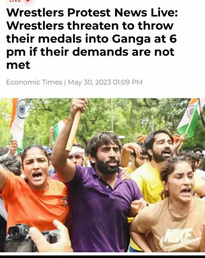 drajoykumar's tweet photo. साहब के लिए 'मेडल' क्या चीज है......देश ने तो कोरोना काल में हज़ारों लाशों को गंगा नदी में बहते हुए देखा है! https://t.co/SADDHgYOf5