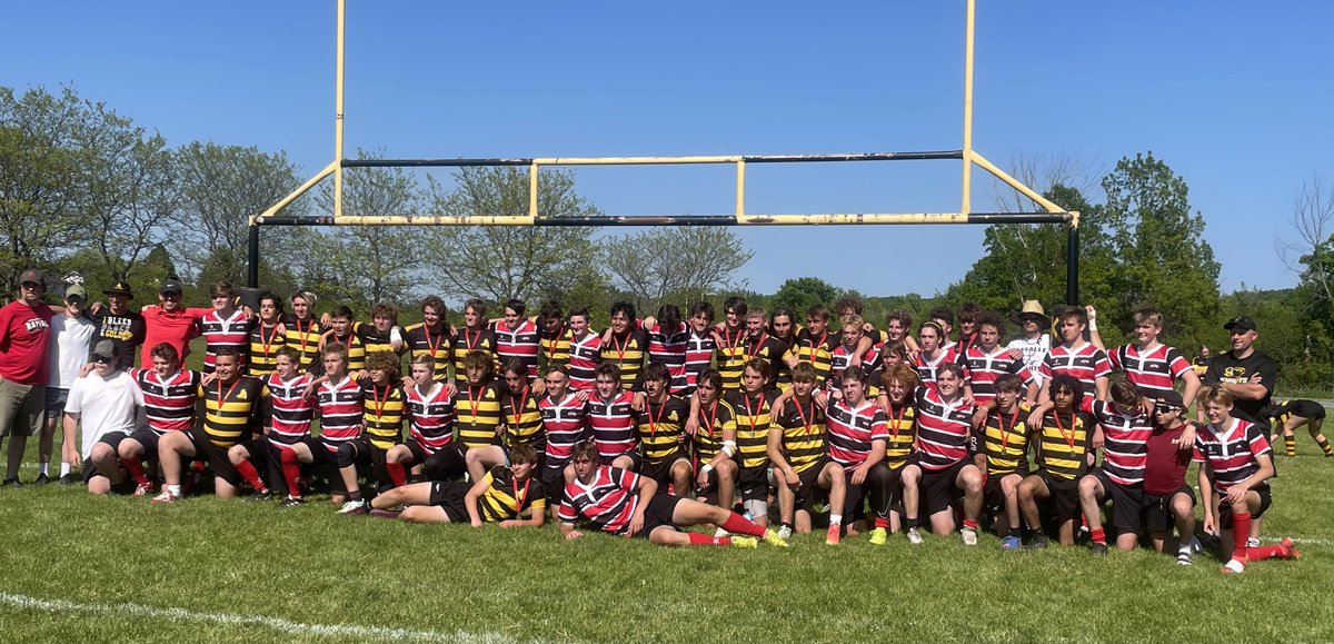 A/AA Boys Rugby <a href="/theEOSSAA/">EOSSAA</a>  yesterday between Arnprior DHS and LaSalle went the Black Knights way by a score of 48 - 7.   Good luck to a strong LaSalle side at OFSAA next week and a young ADHS squad looks forward to next spring.
