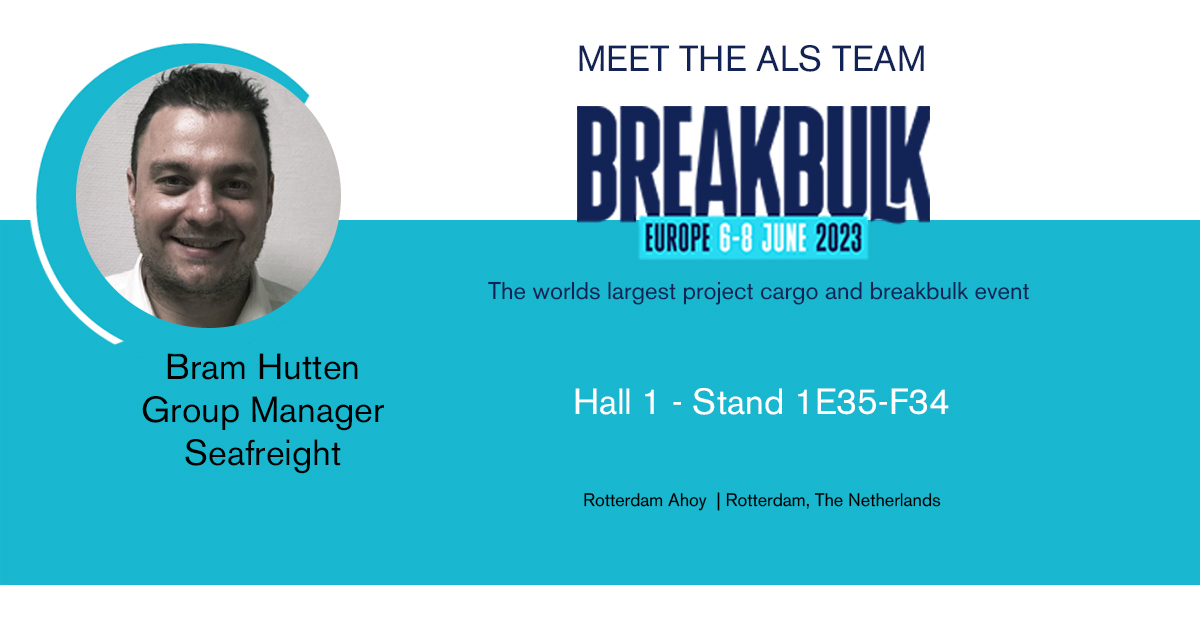 WWS_ALS's tweet photo. Not long now! A warm welcome is waiting, drop by our stand, say hello to Bram and the rest of the team in Hall 1 - #breakbulk #outofgauge #projectcargo #heavylift #bbeu2023 https://t.co/t25OW6vAV0