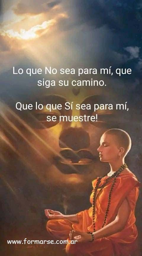Lo que no sea para mi que siga su camino. Que lo que Sí sea para mi se muestre. 
formarse.com.ar