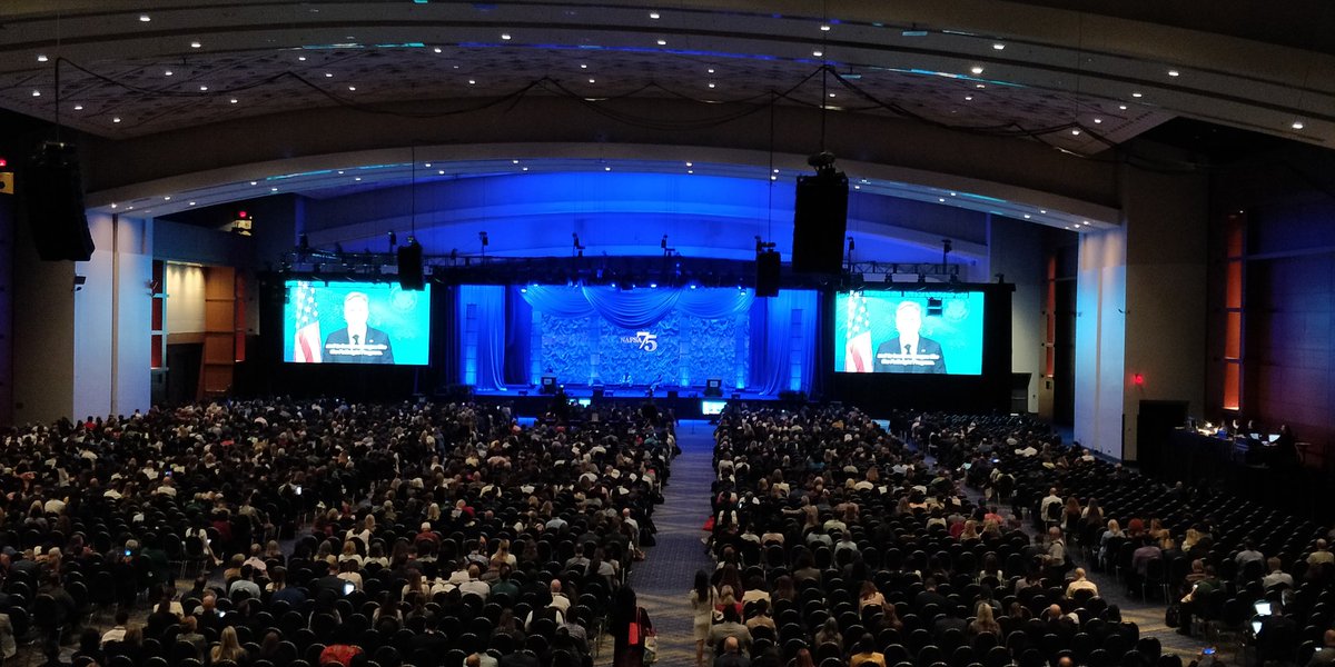 Happy to be back at #nafsa23 after four years and looking forward to a great conference and celebrations for 75th anniversary of <a href="/NAFSA/">NAFSA</a> !