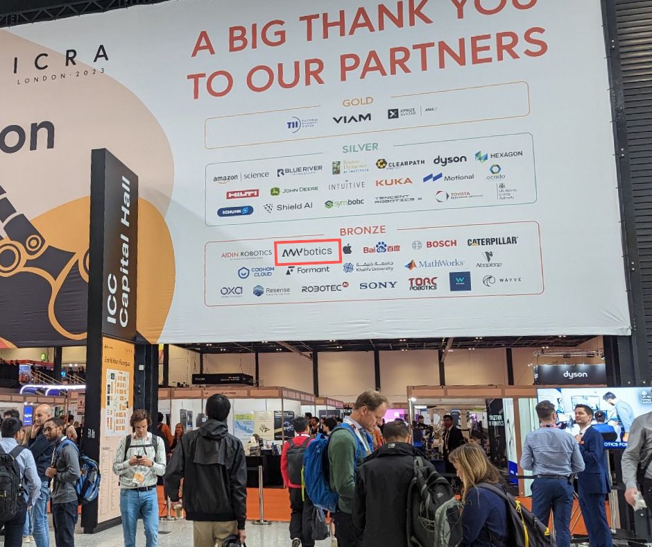 anybotics's tweet photo. 🤖🇬🇧 The #ICRA2023 is currently taking place in London, ANYbotics is a partner of the event and is present with a team (Booth A44) and #ANYmal.

💡 Don't miss the chance to observe our industrial inspection robot ANYmal in person at the conference. https://t.co/XS8hS0UeUU