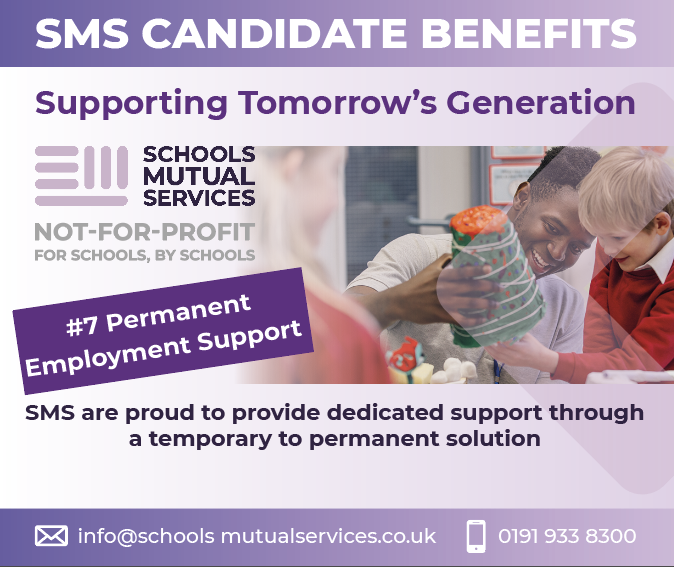 SMS are proud to be the only not for profit supply agency in Education.

We help find you work within education that suits you! schoolsmutualservices.co.uk

#SMS #Newcastle #Education #Recruitment #Lookingforwork