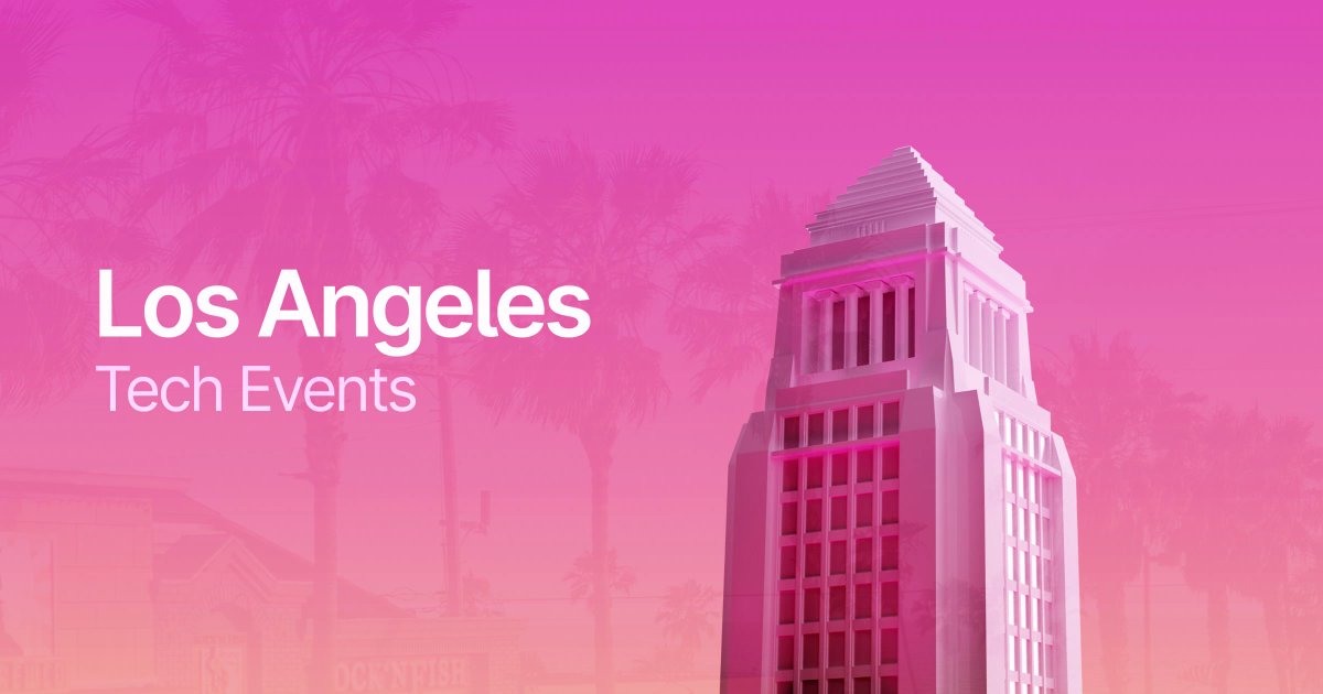Hello LA! 🌴

Check out and subscribe to the LA page to see the best tech events before they sell out. 

With LA Tech Week around the corner, we have a full calendar coming up!

⬇️⬇️

lu.ma/la