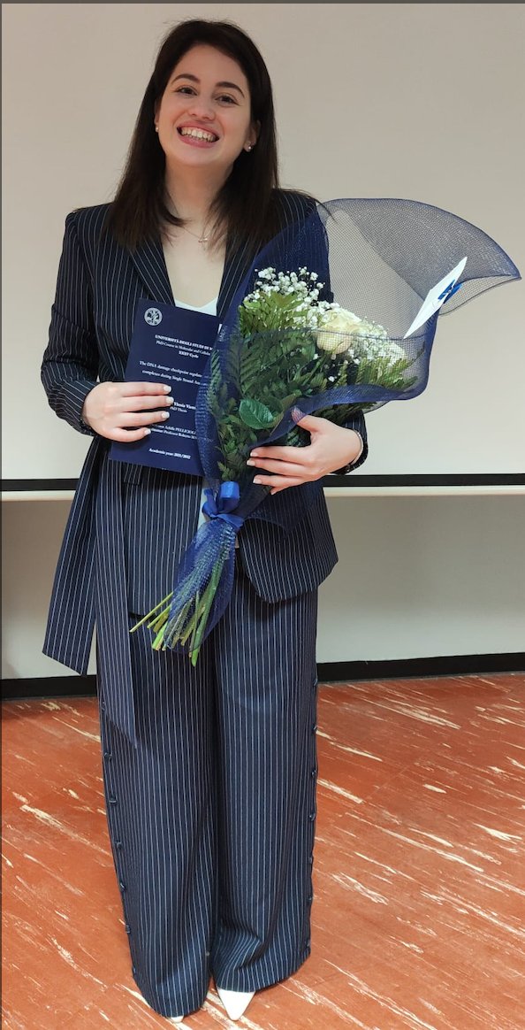 Congratulations to Maria Ylenia Vietri (Mary 😊)
Outstanding presentation and discussion!
Good luck for your scientific future!