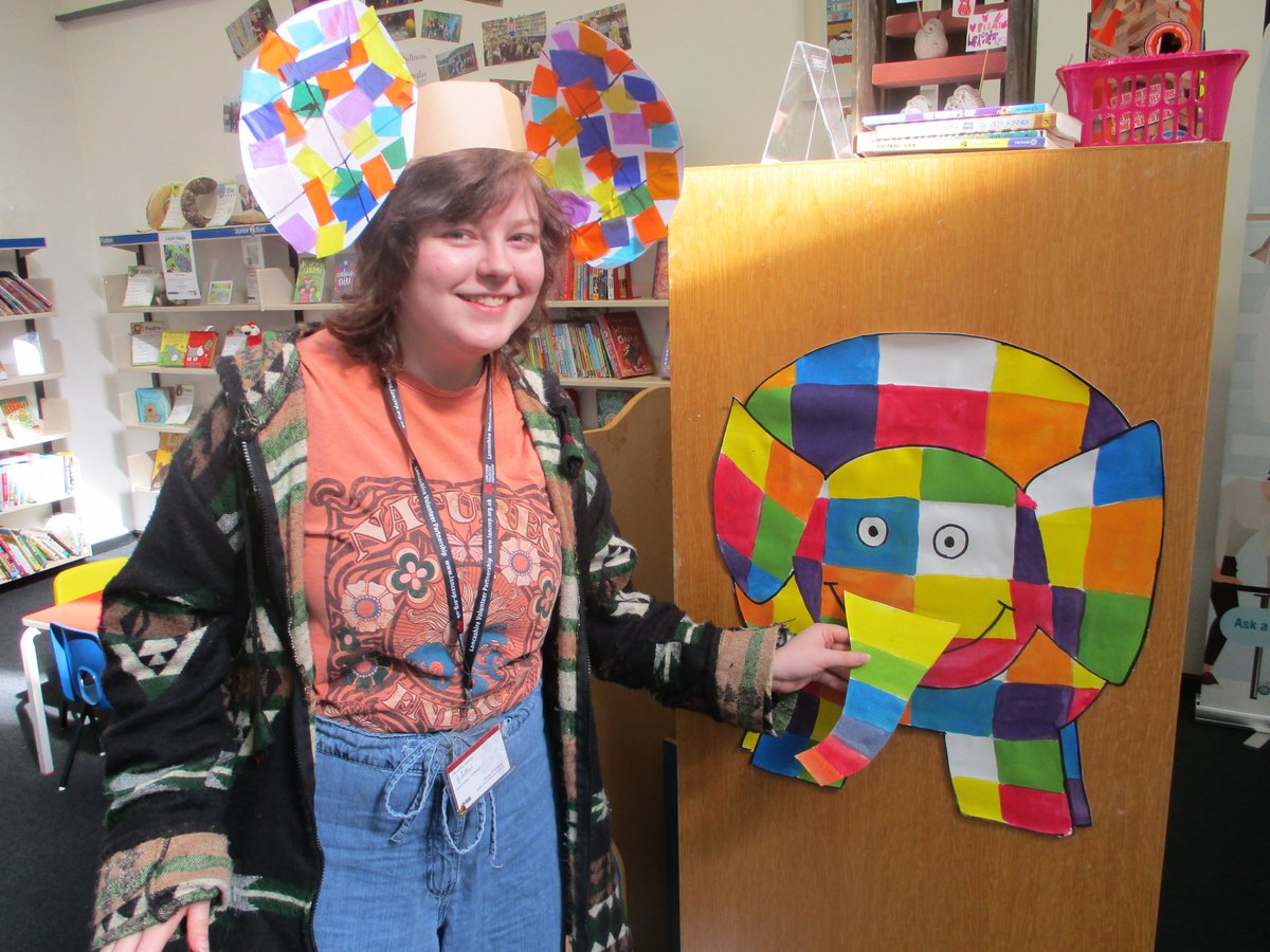 LancsLibraries's tweet photo. A fantastic Elmer Day was had by all at #ParboldLibrary!
We had lots of fun making Elmer ears, collaging our patchwork Elmer and playing pin the trunk on the Elmer!
Find out about our future events here
https://t.co/OGNcK4cYUD https://t.co/9vy7hFnM8l