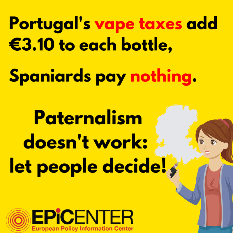 epicenterEU's tweet photo. 🇪🇺 Raising the price of e-cigarettes and other harm-reduced alternatives to cigarettes works against anti-smoking public health targets!

See where your country ranks and detailed analysis in the 2023 Nanny State Index by @epicenterEU!

#NSI