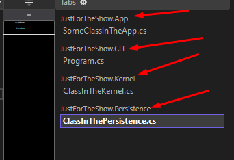 senadmeskin's tweet image. Hey @VisualStudio, is it possible to change the styling of the project name groups? 
I want to change the color at least.
#VisualStudio2022
