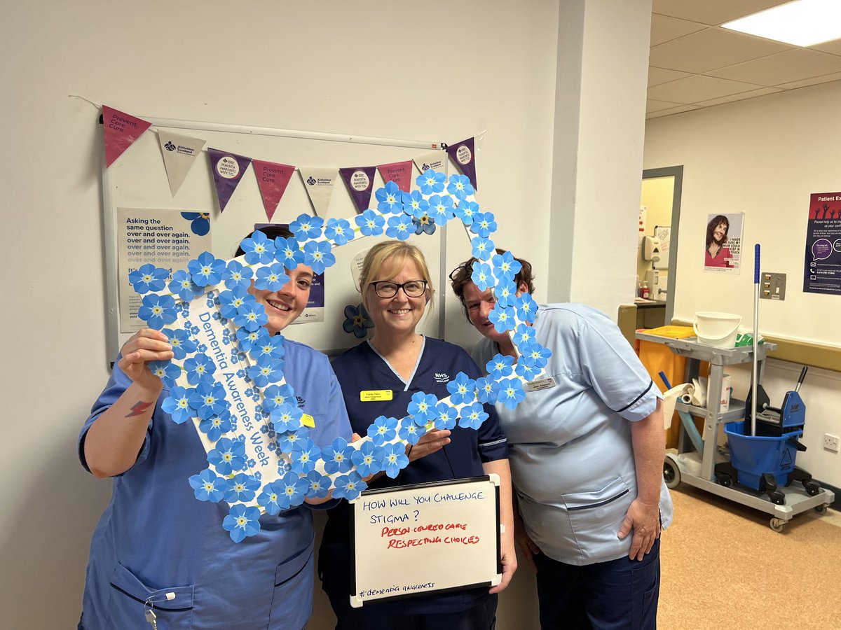 Thanks to Tracey, Laura and all the staff at Redburn ward for supporting #DAW2023. ⁦@morna_joy⁩ ⁦@morna_joy⁩ ⁦@SheeranMaryAnne⁩
