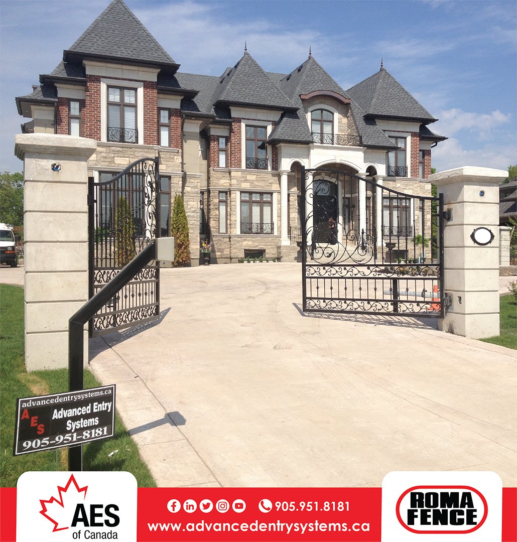 RomaFence's tweet image. Advanced Entry Systems is your &apos;gate&apos; way to automation! 🛠️🏡 #advancedentrysystems #gates