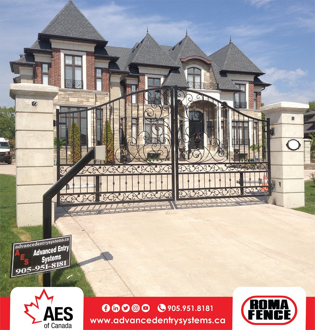 RomaFence's tweet image. Advanced Entry Systems is your &apos;gate&apos; way to automation! 🛠️🏡 #advancedentrysystems #gates