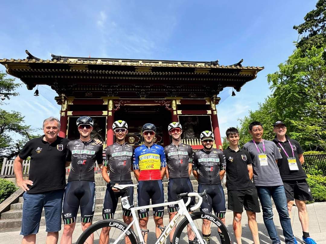 team__MIG's tweet photo. We thank the Focus Japan family for all their support during the @tourofjapan.

See you next year! ❤️🇯🇵

➡️ Focus bike Japan : https://t.co/NzDSHjS6M4

#sofersavinidueomz2023 #focusbikesjapan #focusbike #focus #focusroadbike #toj2023 https://t.co/s691h7pQkg