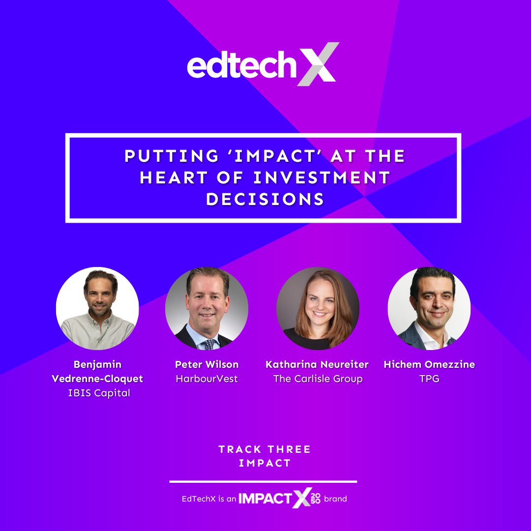 Discover some highlights of our three tracks (IMPACT!, Future of Work, and Now &amp; Next) at the EdTechX Summit, and learn about our industry-leading panellists and moderators! 

Don't forget, book before the end of this month for your last chance to save: ow.ly/Valt50OzxuW