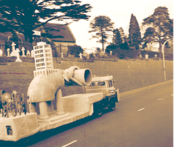 SurreyLibraries's tweet photo. FUN FACT:

Originally created by Barbara Jones for Trollope &amp; Colls for the 1963 Lord Mayors Show, this Concrete Elephant sculpture was installed at the entrance to their yard off the A30 in Camberley in 1964 and has been a well-loved local landmark since it's arrival.

#LCHM https://t.co/3MotVZeXmh