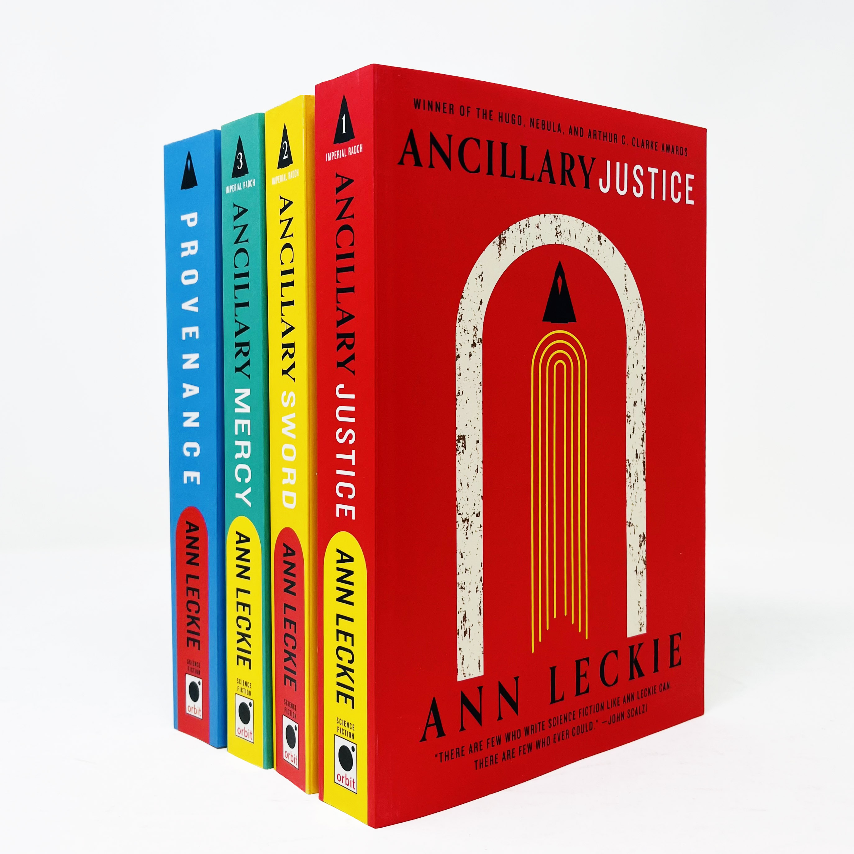 Orbit Books on X: Our new editions of the Imperial Radch trilogy and  Provenance by award-winning science fiction author Ann Leckie are available  this week! Pick up your set to match the