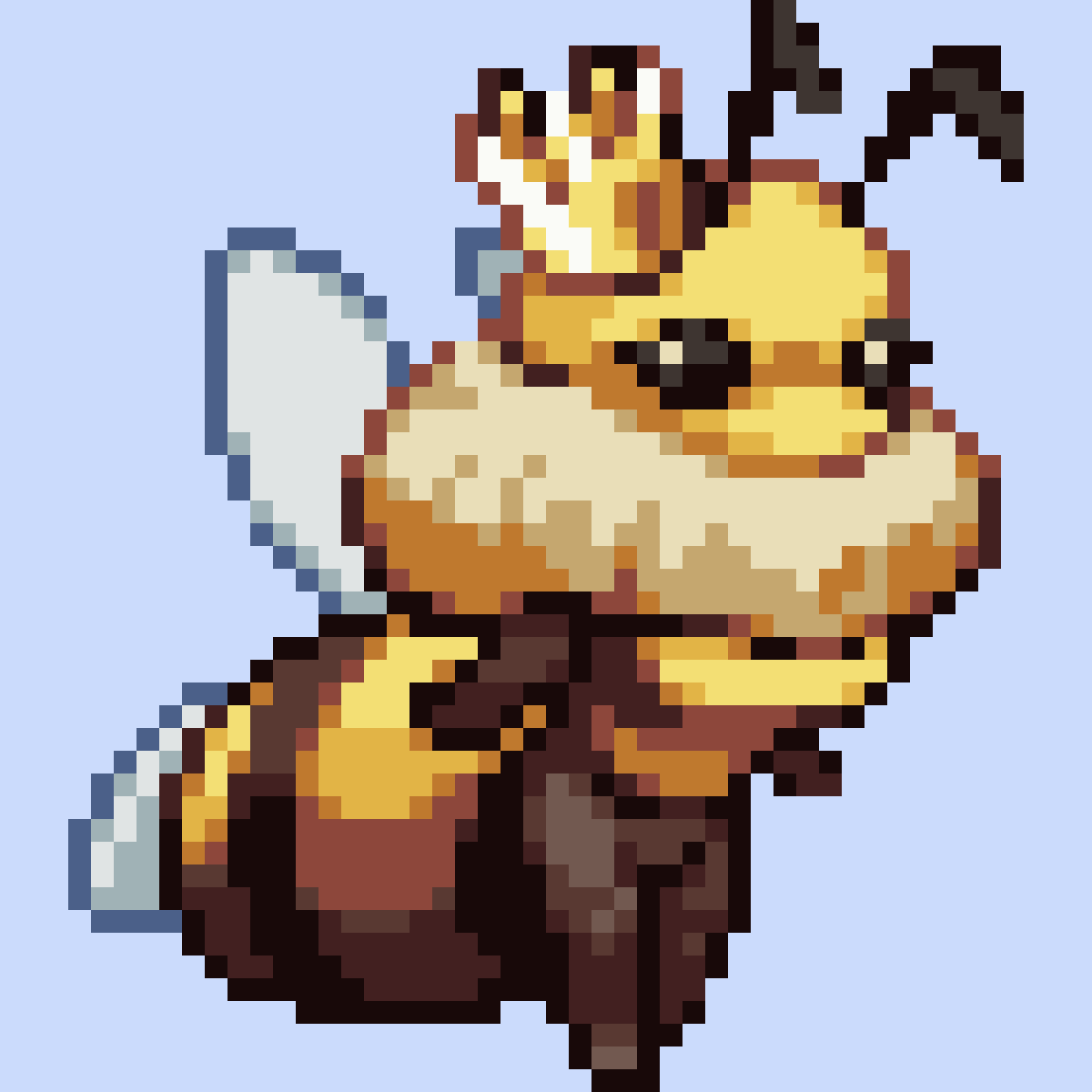 c12hz's tweet photo. Just inscribed @OrdinalBees, the first ever 1000+ collection made entirely on unique sats!
1 Queen on a Palindrome
30 Drones on Pizza sats
1296 Worker Bees on block 78 sats

Art by: @EremaPixel

Big thanks to @DAnTerBTC for inscription service and @RareSatSociety for the sats https://t.co/PWfWugpXHn