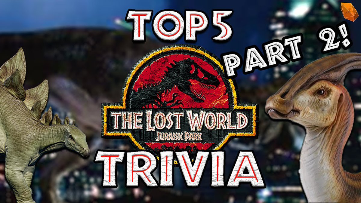 Another 5 Facts about The Lost World! youtu.be/n2d6gseEV6Q

#JurassicPark #JurassicPark30thAnniversary #TheLostWorld #TheLostWorld26thAnniversary #SomethingHasSurvived #Trivia #Facts