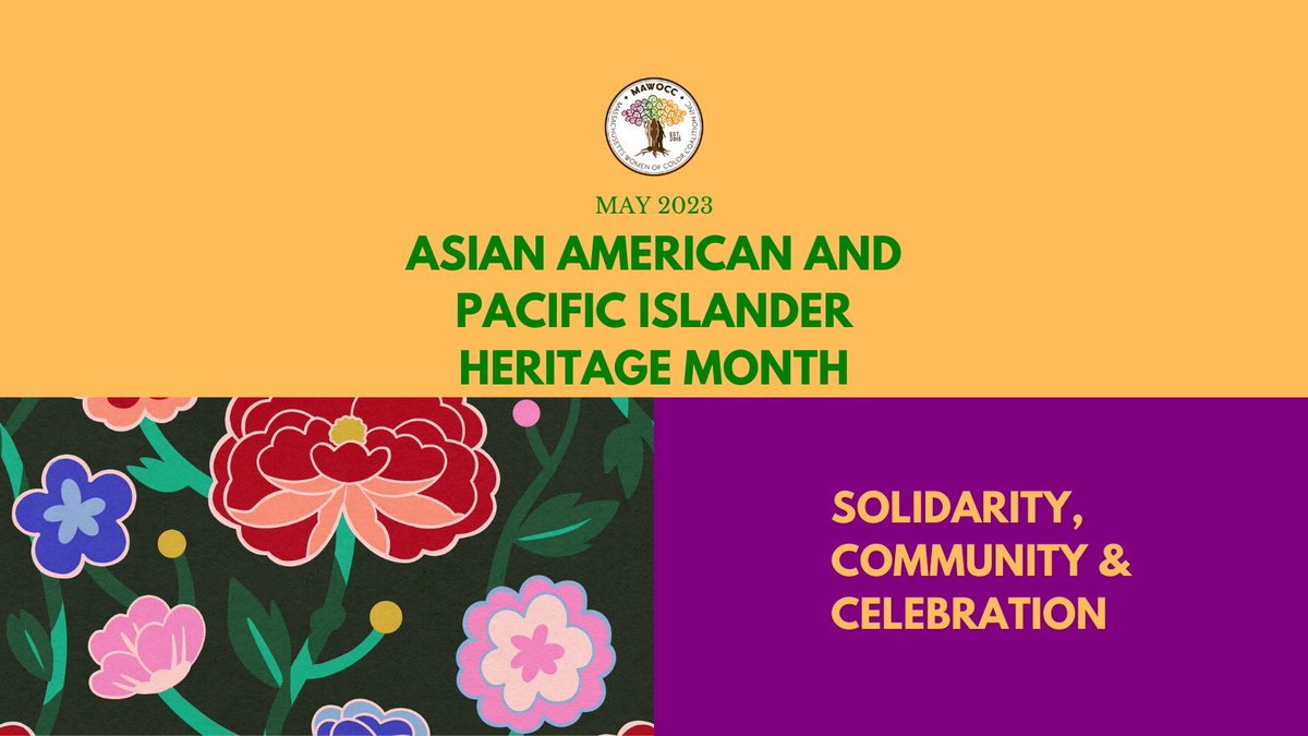 It's AAPI Heritage Month, a time to celebrate and honor the vibrant cultures, traditions, and contributions of Asian American and Pacific Islander communities. 

#MAWOCC #AAPIHeritageMonth #UnityInDiversity #StrengthInDiversity #AsianWomenLead #PacificIslander