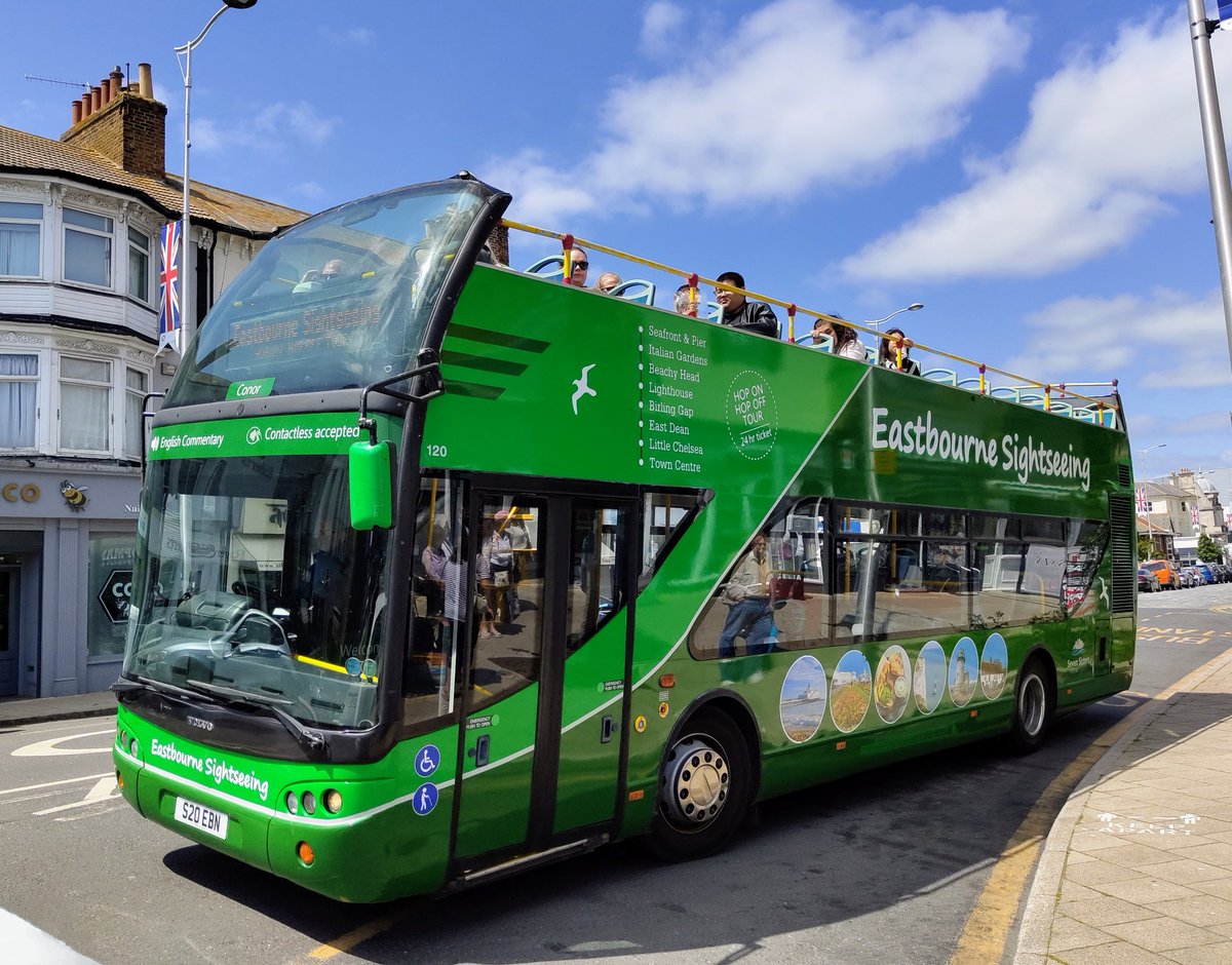Just had a stunning ride on <a href="/SSBusandCoach/">Seven Sisters Bus & Coach</a>  #eastbourne sightseeing. Fantastic narration, great Volvo B7 traction and stunning views. Well worth a run, even if your local! #touristathome