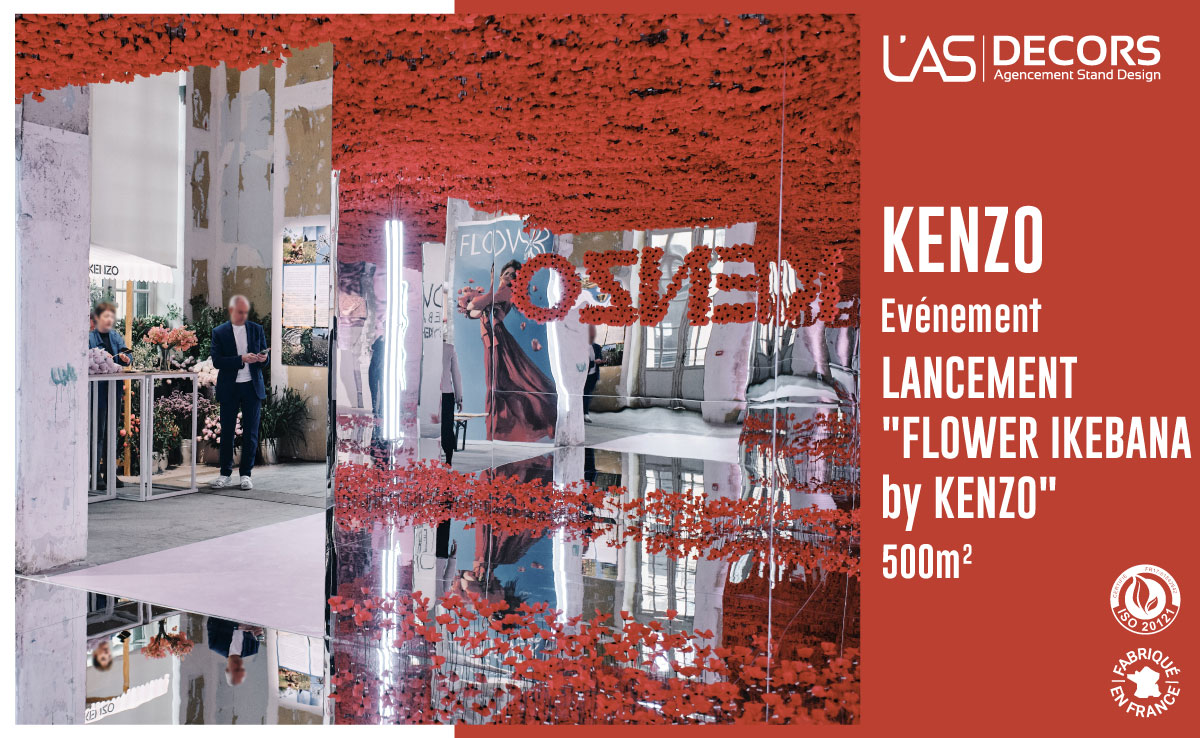 Scénographie KENZO, pour le lancement du nouveau parfum "FLOWER IKEBANA by KENZO" ⛩️

➡ Composée de plus de 9000 coquelicots, et de stèles présentant les assemblages de la nouvelle fragrance. 🌹

Merci <a href="/kenzoparfumsfr/">Kenzo Parfums</a> et l'agence PAS COM1 !
#madeinfrance #ecoconception #design