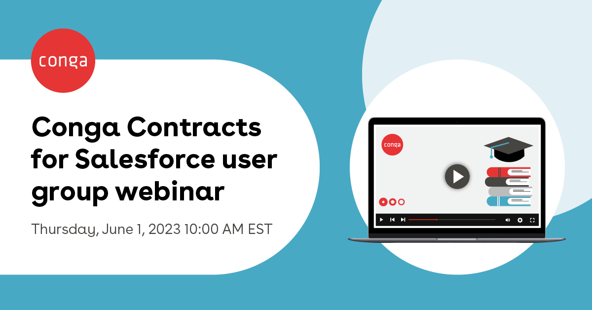 Get to know your Conga products &amp; fellow users in the upcoming #CongaContracts for #SalesforceUsers Group Webinar. Learn, share best practices, tips and tricks! 
Demo upcoming releases, product updates + okt.to/wLe1I7 
#SalesforceUser #contractmanagement #congacommunity