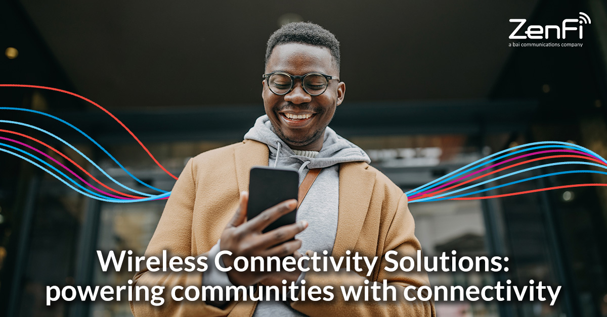 Whether your mobile network requires all of these solutions, or just one subset, we can help you build for the future. Our holistic network connectivity encompasses:
- Wireless Siting
- Network Edge Colocation 
- Fiber Optic Networks

Get Connected today: zenfi.com/contact-us