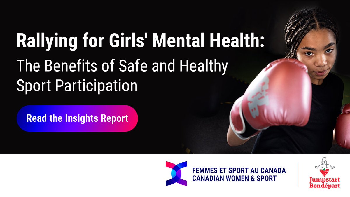 May is #MentalHealthAwarenessMonth. Sport leaders are critical in enabling girls’ full participation in sport and supporting their mental health. Yet, only 41% feel well-equipped to discuss mental health with girls.

Let's change that: womenandsport.ca/rally-report-2… <a href="/CTJumpstart/">Canadian Tire Jumpstart Charities</a>