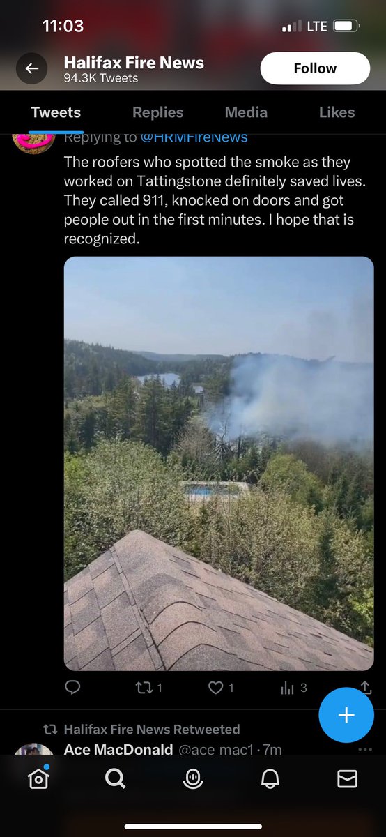 The roofers who were next door to my place saved lives.    Gonna track them down when this is all done.   They ran into my house.