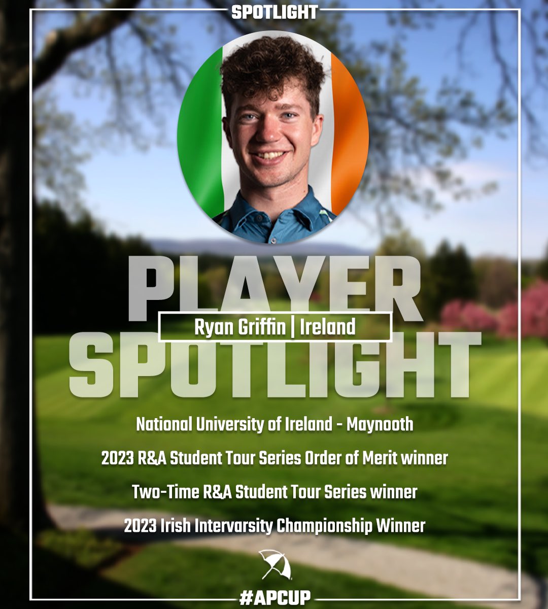ArnoldPalmerCup's tweet photo. Before play kicks off next week, we wanted to use a final player spotlight on our four non-NCAA Division I competitors.
These four athletes get the unique opportunity to prove their talent alongside some of the best Division I players in the world come next Thursday.
#APCup https://t.co/lLpPLINIsx