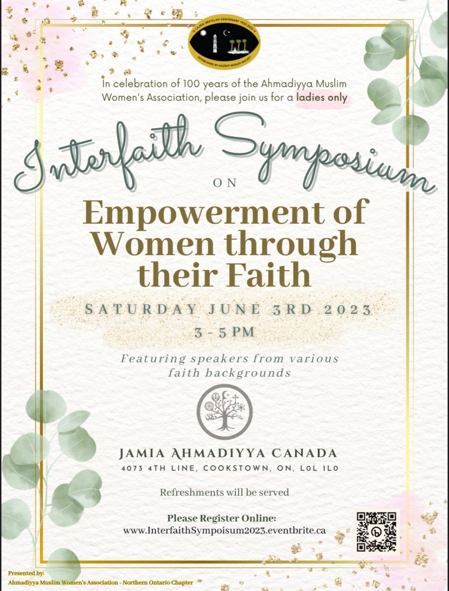 #EmpowermentOfWomen #women #TheTrueIslam

Only 4 days away - the excitement is building