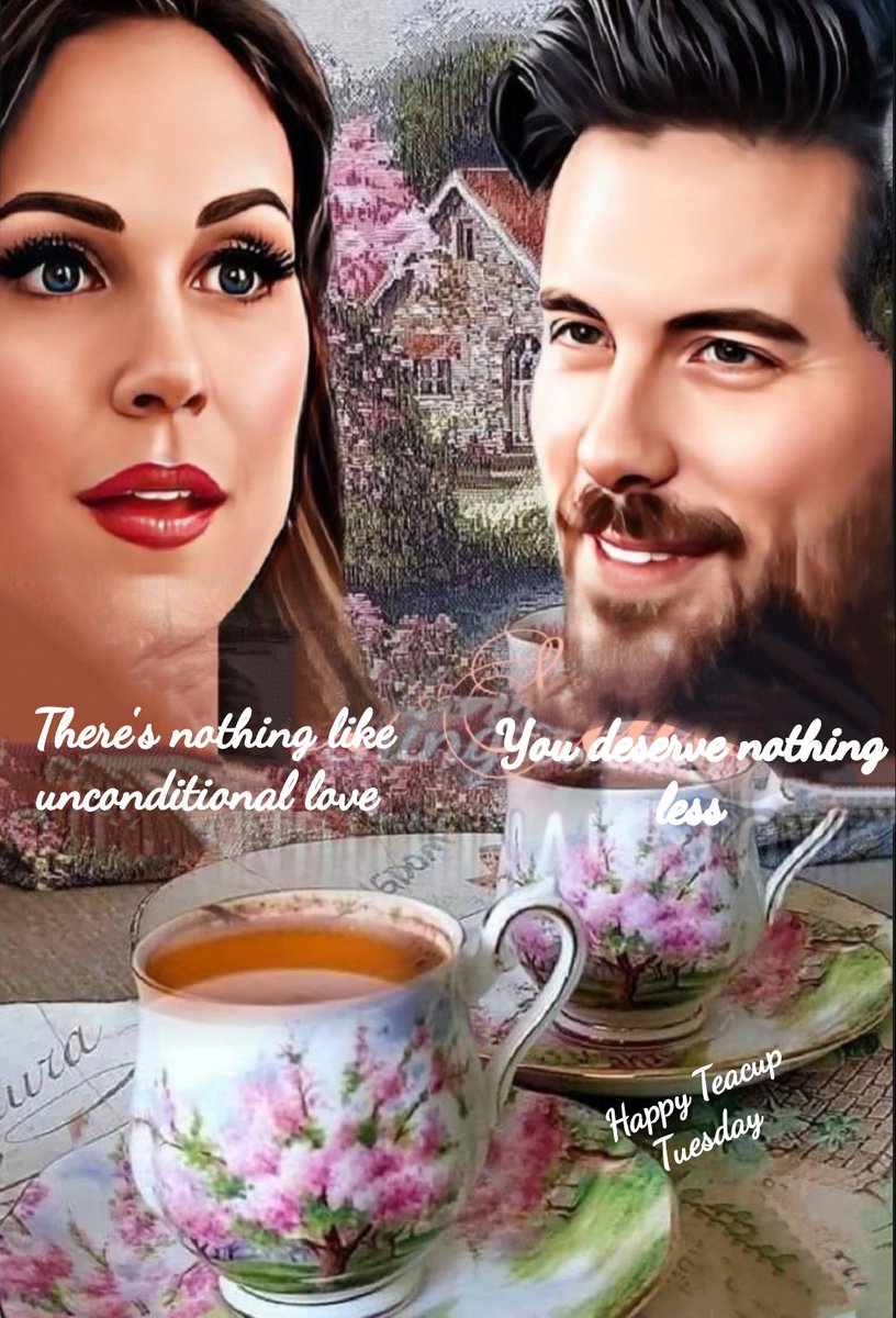 #HappyTeacupTuesday ☕️
Elizabeth: 'There's nothing like unconditional love.'
Lucas: 'You deserve nothing less.'
Lucas has always shown her unconditional love.
His patience and unconditional love for her won her heart for a lifetime of love together! ❤️
#LucaBeth #Hearties #WCTH