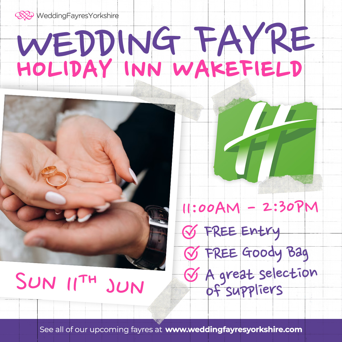 Wedding Fayres Yorks tweet media