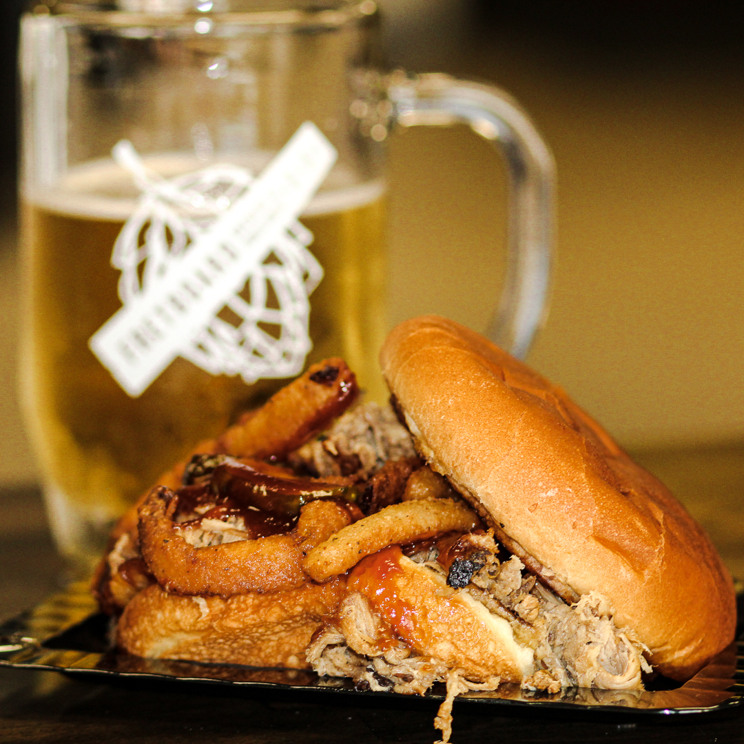 There's only a few days left of National BBQ Month. Go all out with Smoked Out Cincy's Flying Pig sandwich! #TakeoutTuesday