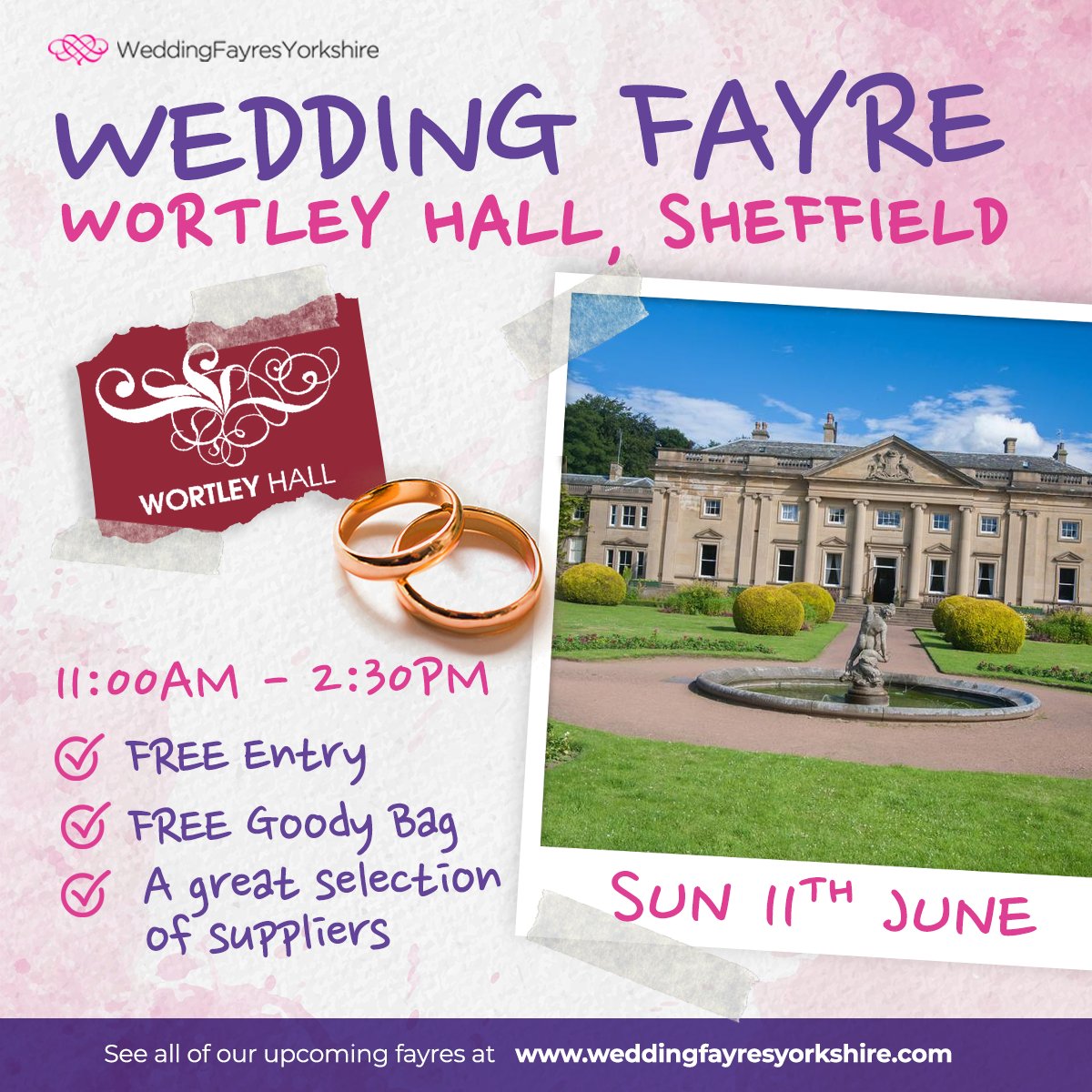 Wedding Fayres Yorks tweet media