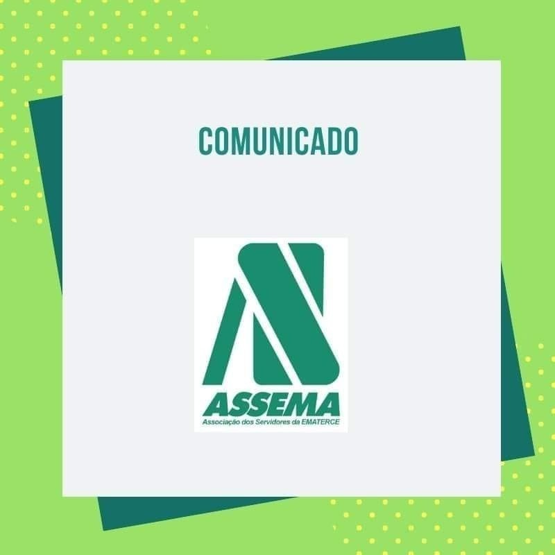 assemaceara's tweet photo. COMUNICADO SOBRE OS BOLETOS DE JUNHO

Devido ao processo de transição, após a eleição da Nova Diretoria, a Associação dos Servidores da Ematerce(Assema) comunica que está trabalhando com o afinco para a regularização da conta bancária. https://t.co/qRHJpk7tbp