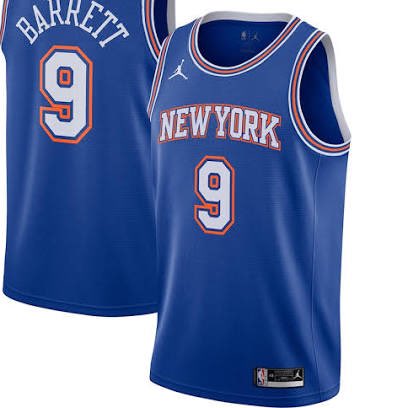 11. Knicks. I would consider these the first iconic NBA jersey of the list. The blue and orange just feels like NBA basketball. 

I feel bad, because these were inspired by NYFD, but they’re just not a good jersey. 

Knicks alternates need to keep it simple stupid. These do that.