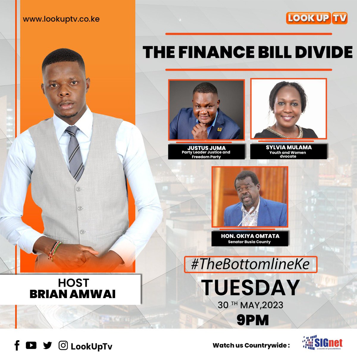 AmEugeneAnangwe's tweet photo. This will be a good one! Well done @AmwaiBrian @lookuptv #TheBottomLineKE https://t.co/WZcG7DL0T7
