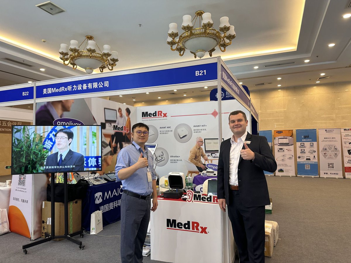MedRxInc's tweet photo. MedRx was in attendance at the International Audiology Conference in China.
#medrx https://t.co/jui12DWk1N