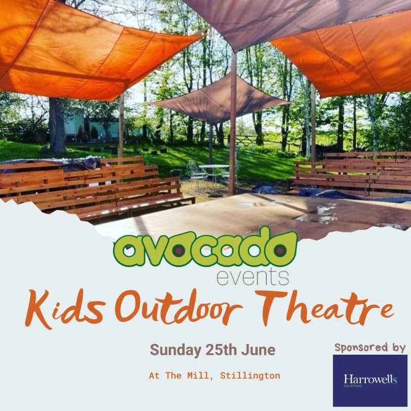We are always delighted to sponsor <a href="/avocado_events/">🥑Avocado Events🥑</a> and The Kids Outdoor Theatre hosted by At The Mill, Stillington, is the next one we are supporting.
ow.ly/x0hL50Owjul