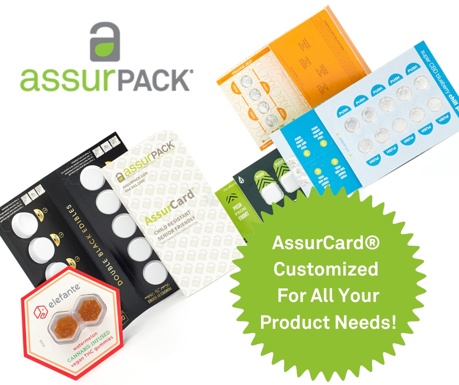 AssurPack's tweet photo. Need a unique blister pack? The versatile AssurCard® can match your product’s shape, size and branding attributes. https://t.co/cg8FSfplRg
#cannabispackaging #cannabisindustry #childresistantpackaging #prerolls #edibles #gummies #cbd #dispensary #medicalmarijuana #mmj https://t.co/05npqoZ3Jp