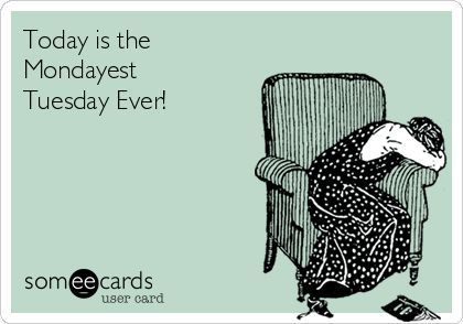 Anyone agree that after a long weekend, today is the Mondayest Tuesday EVER!!!  #longweekend #today #memorialday #caseofthemondays #tuesday