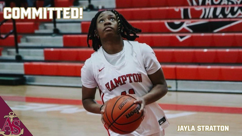 Coach_C11's tweet photo. Excited to have Jayla join us! From Hampton High School where she’s a State Champion! She’s right at home! We love local talent welcome aboard the SHIP! https://t.co/4He3CWfiG9