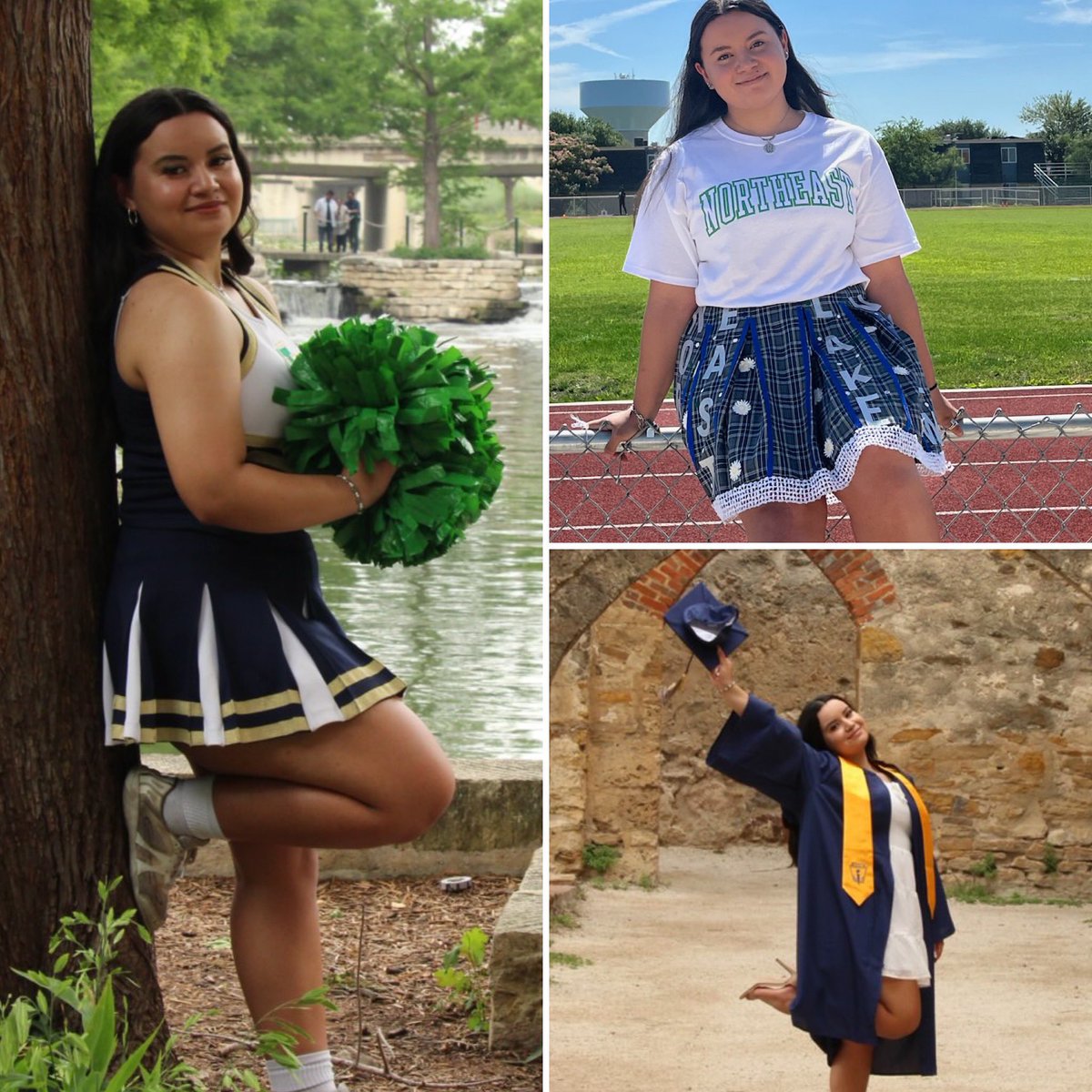 Congrats Bianca! We wish you the best! 🎉

🎓4-year varsity cheerleader
🎓TAPPS All-State 2nd Team
🎓2x TAPPS State Champ
🎓2x NCA National Champ
🎓HC Perseverance Award
🎓College: Northeast Lakeview
🎓Major: Medical Sonography