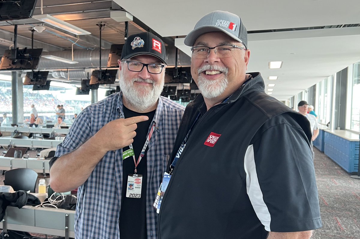 I always leave major races like the #Indy500 with a few photos to share. This is Joe Tripp. Gave me my first shot- at SPEED in 2006-when I was trying to go from being a guy who worked on race cars to writing and reporting about them. Huge supporter and dream maker. No Joe, no me.
